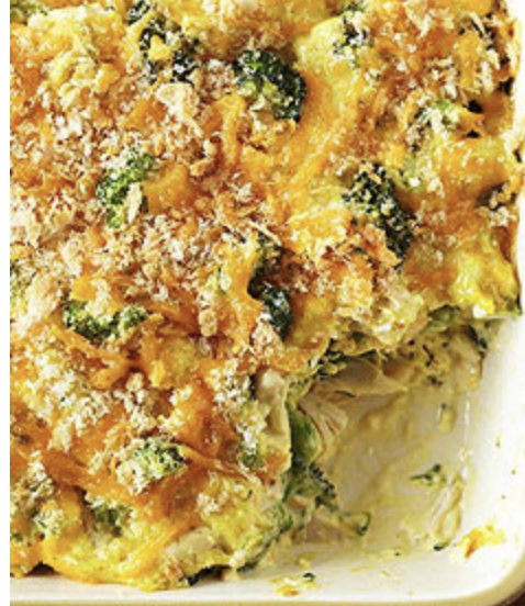 Chicken & Broccoli Crumble